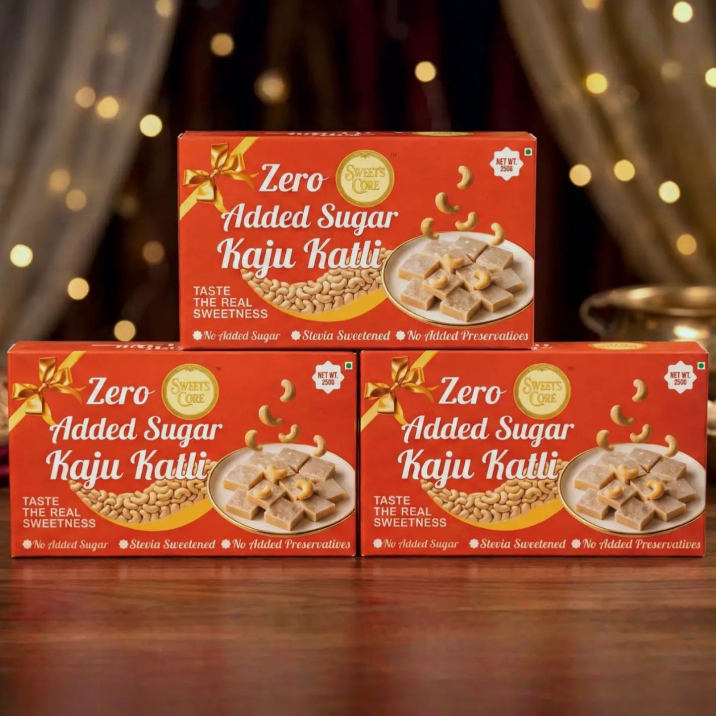 ZERO ADDED SUGAR KAJU KATLI